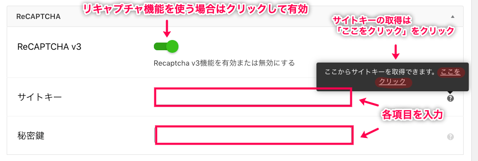 contact-form-7-support-in-amp_AMP＞AMP CF7＞設定③ReCAPTCHA