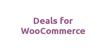 Deals for WooCommerce