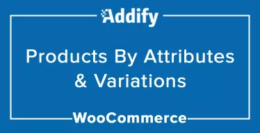 Products By Attributes & Variations for WooCommerce