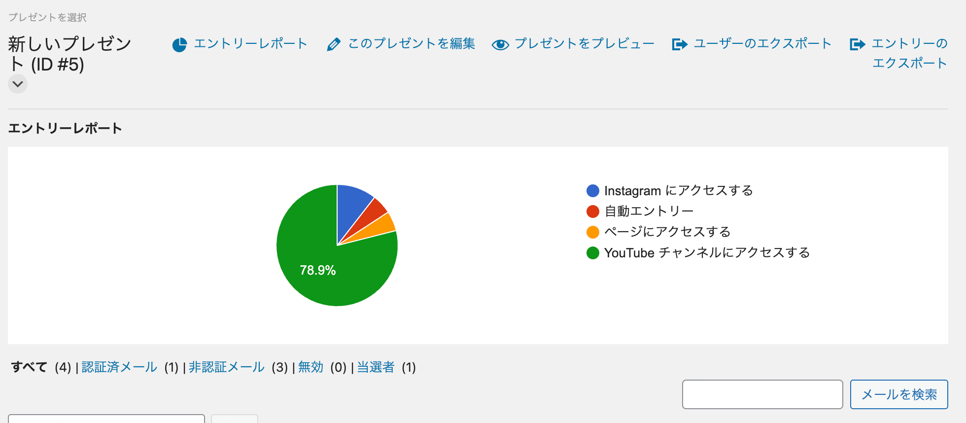 コンテスト効果レポート