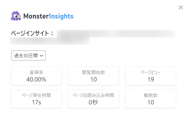 確認できる指標