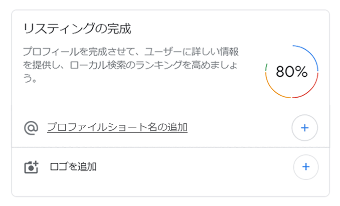 リスティングの完成